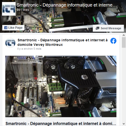 Smartronic - Dépannage informatique et internet à domicile Vevey Montreux